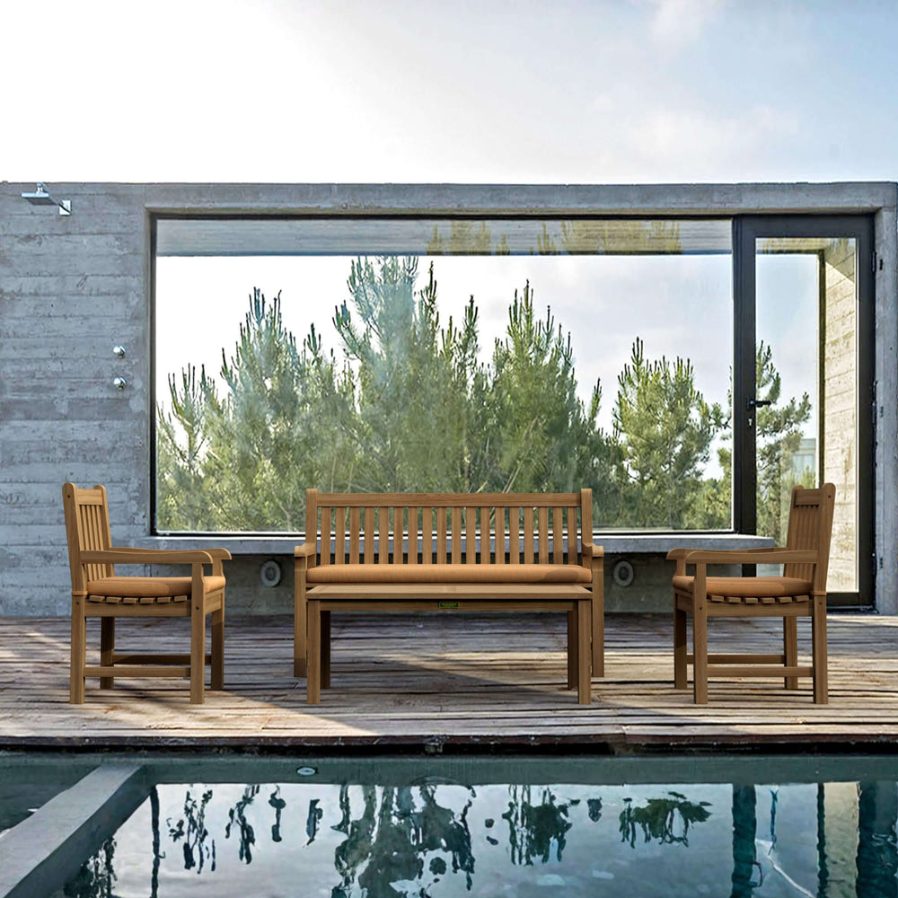 Classic 3-Seater 4-Piece Conversation Set - image 5
