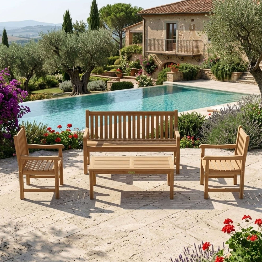 Classic 3-Seater 4-Piece Conversation Set - image 3
