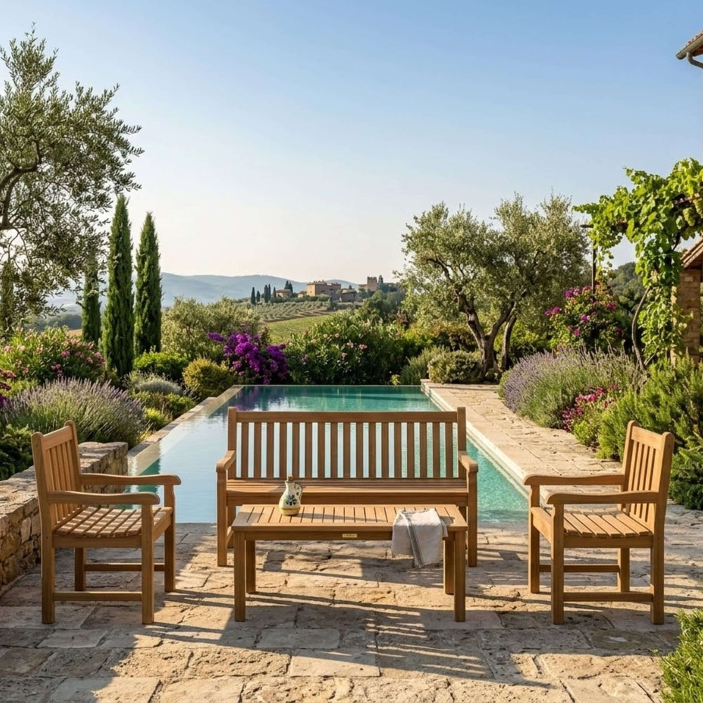 Classic 3-Seater 4-Piece Conversation Set - image 2