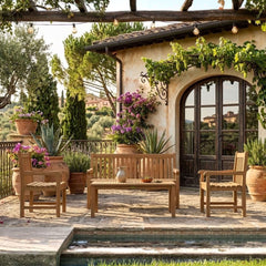 Classic 3-Seater 4-Piece Conversation Set