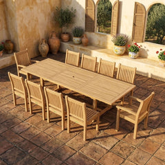 Bahama Sahara 11-Piece 10' Rectangular Dining Set
