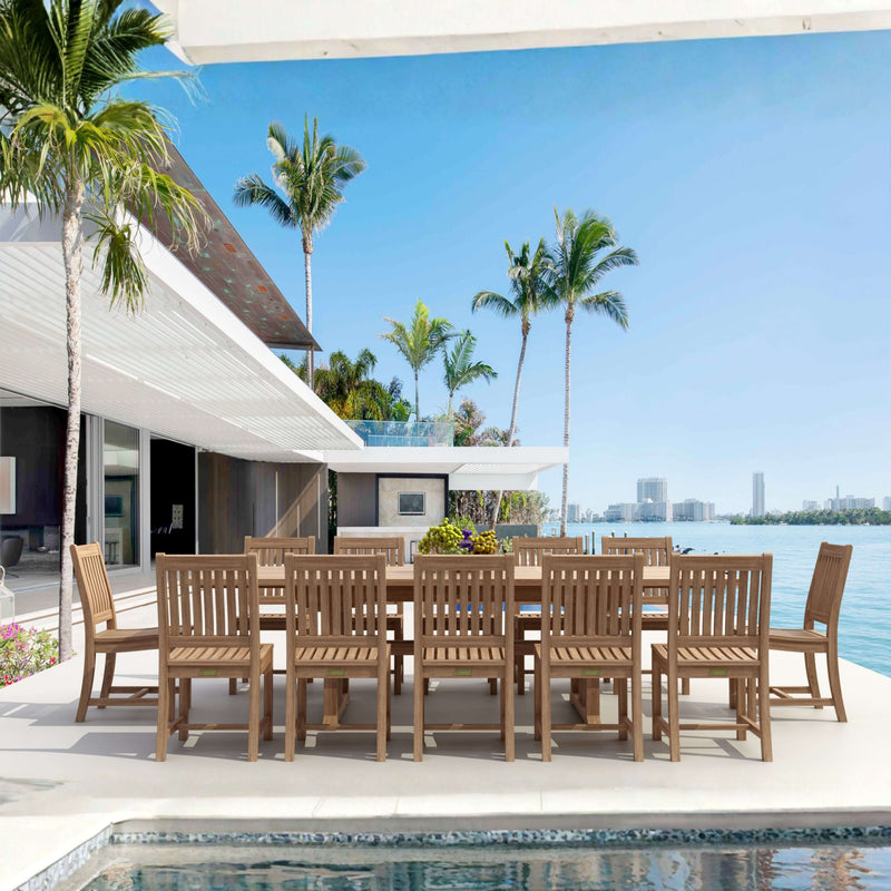 Sahara Rialto 13-Piece Rectangular Dining Set