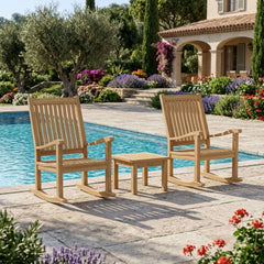 Del-Amo Bahama 3-Piece Set with Square Side Table - image 2