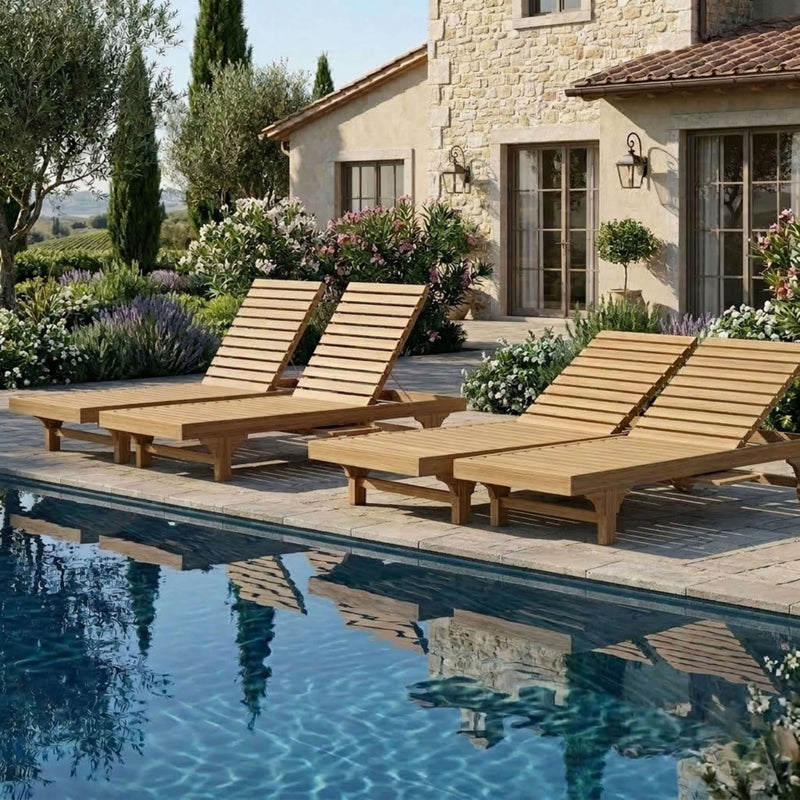 Capri Sun Lounger 4-Piece Set