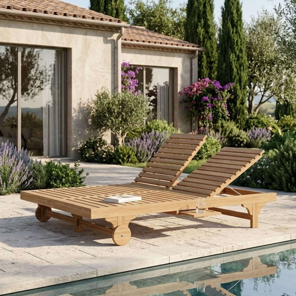 Bel-Air Double Back Lounger 2-Piece Set