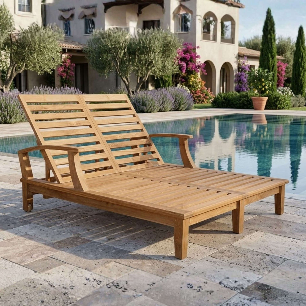Brianna Double Sun Lounger with Arm - image 3