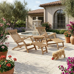 Royal Steamer 3-Piece Set with Side Table - image 2