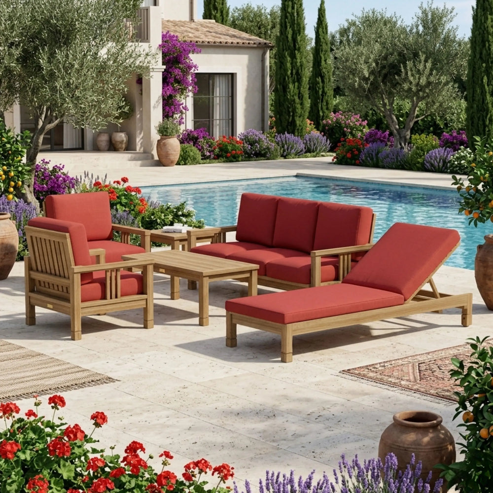 SouthBay Deep Seating 6-Piece Conversation Set (SET-254) - image 2