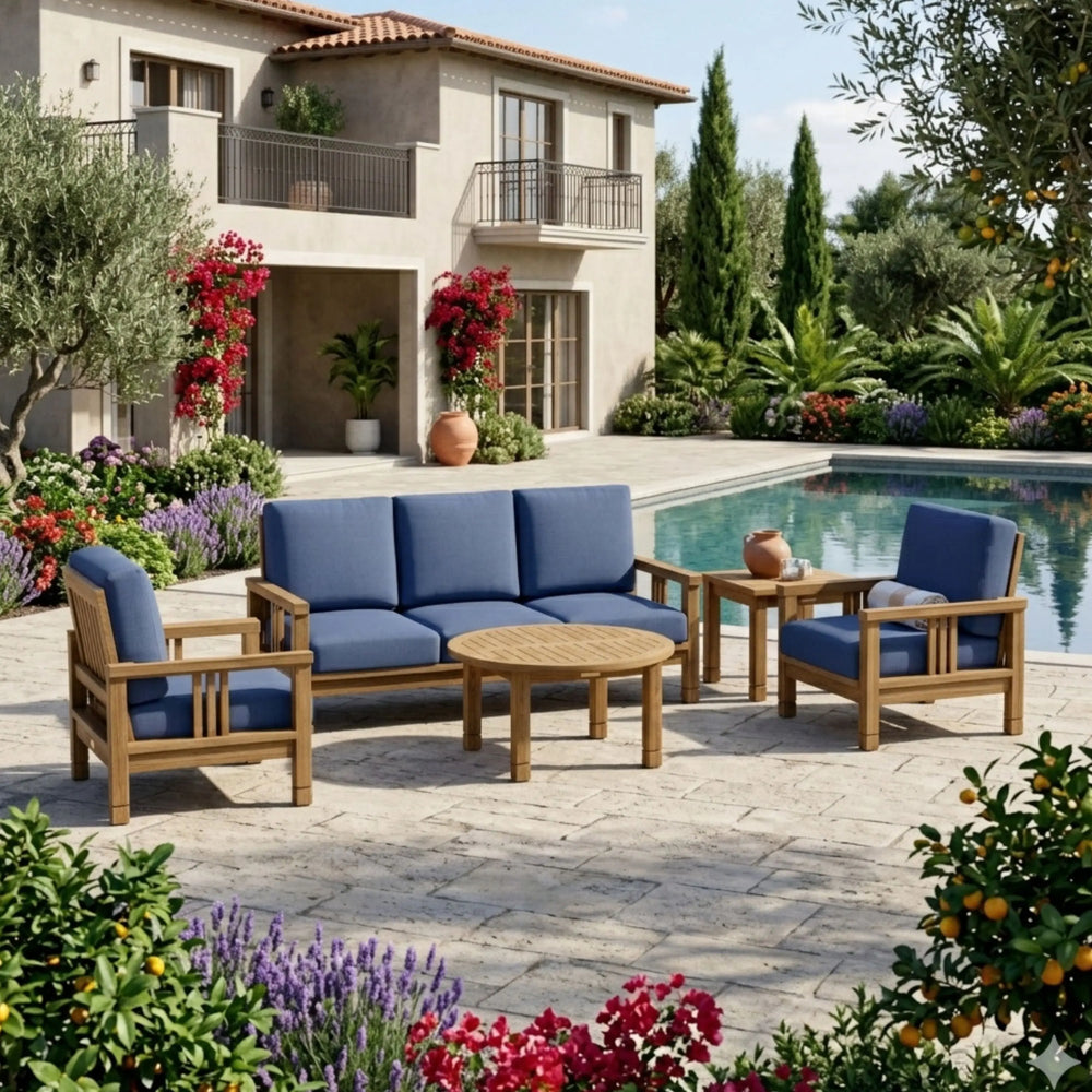 SouthBay Deep Seating 5-Piece Conversation Set (SET-255) - image 3