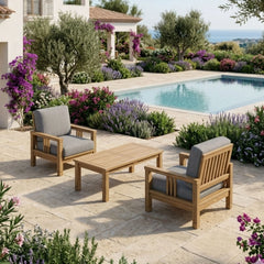 SouthBay Deep Seating 3-Piece Conversation Set (SET-257)