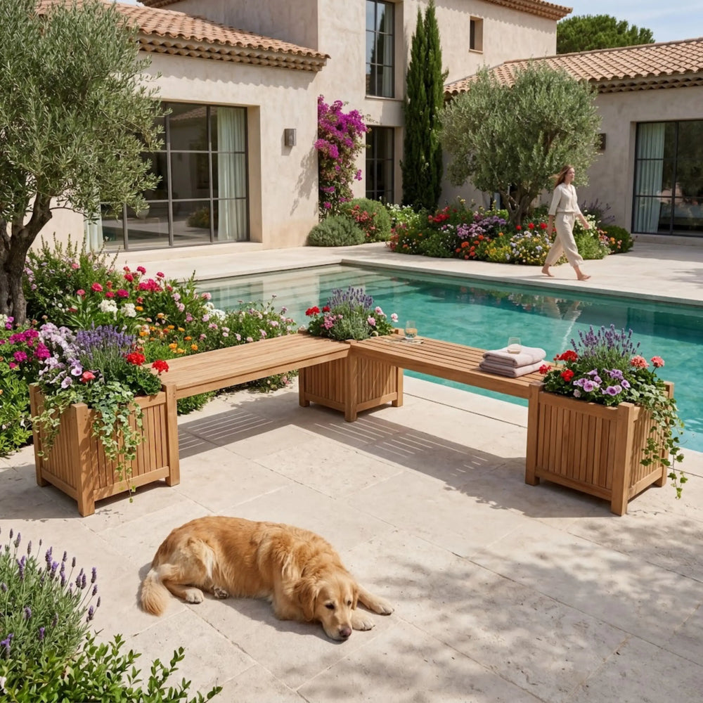 Planter Bench (2 bench + 3 planter box) - image 5