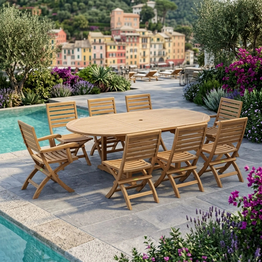Bahama Andrew 9-Piece Dining Set - image 4