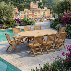 Bahama Andrew 9-Piece Dining Set - image 4
