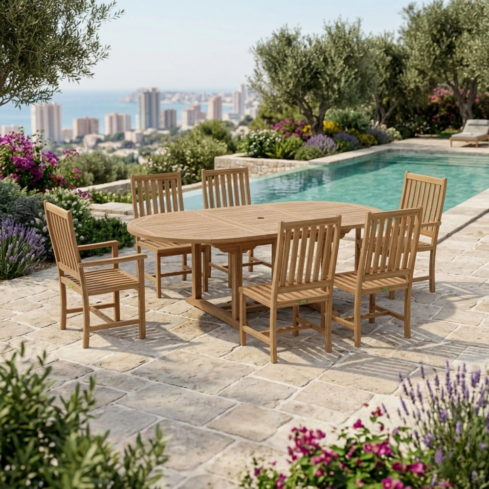 Bahama Wilshire 7-Piece Extension Dining Set - image 2