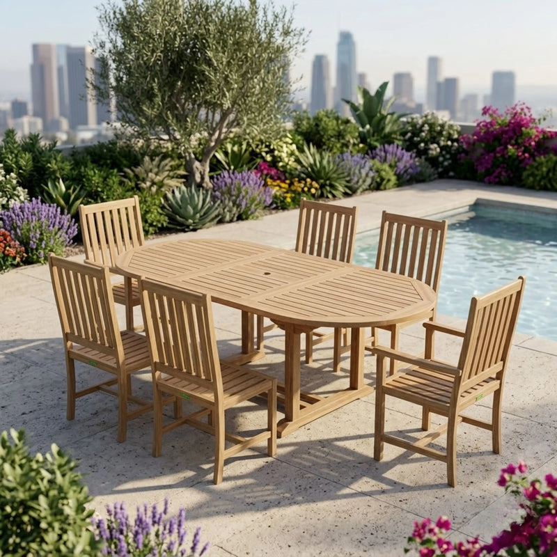 Bahama Wilshire 7-Piece Extension Dining Set