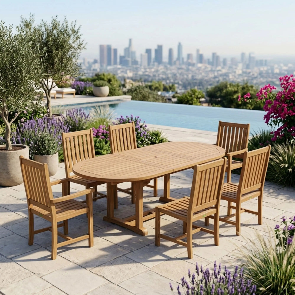 Bahama Wilshire 7-Piece Extension Dining Set - image 7