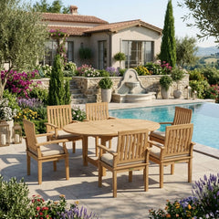 Bahama Brianna 7-Piece Extension Dining Set - image 3