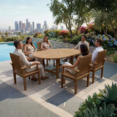 Bahama Brianna 7-Piece Extension Dining Set - image 4