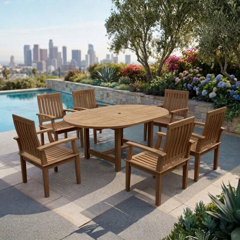Bahama Brianna 7-Piece Extension Dining Set