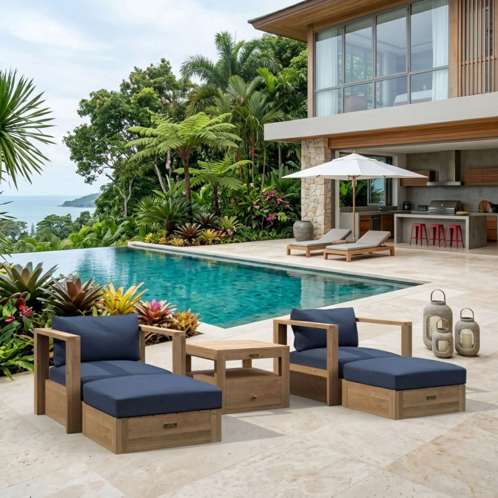 Copacabana 5-Piece Modular Deep Seating Set - image 3