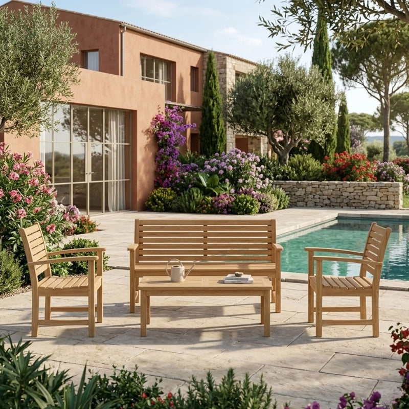 Victoria Montage 4-Piece Conversation Set