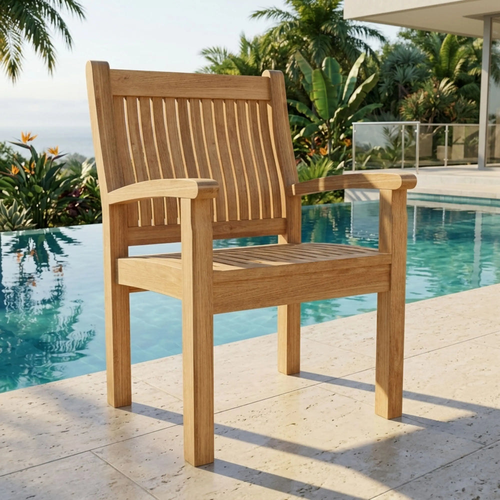 Sahara Dining Armchair in Teak