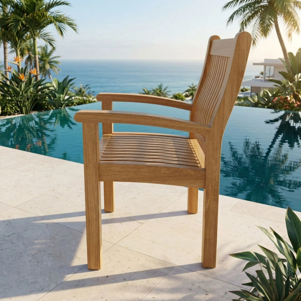 Sahara Dining Armchair in Teak