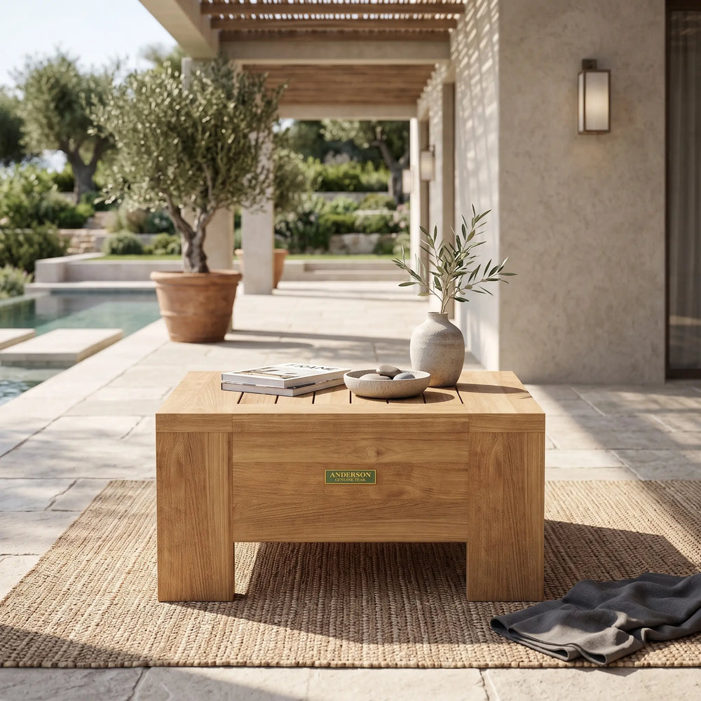 Madera Side Table in Teak