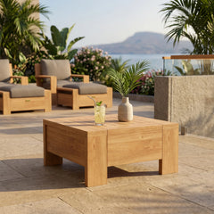 Madera Side Table in Teak