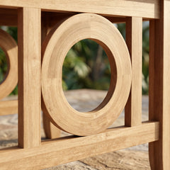 Natsepa Square Side Table in Teak
