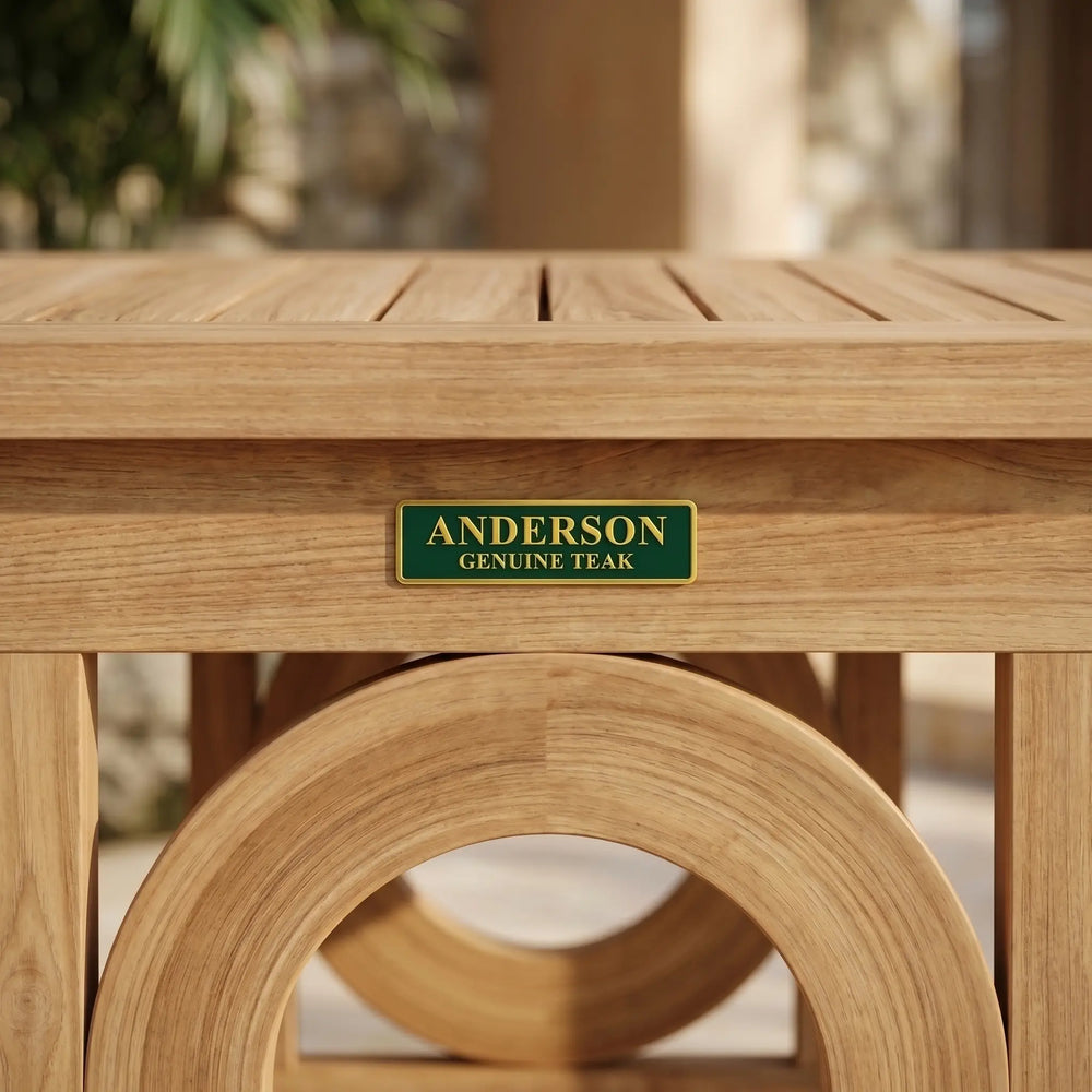 Natsepa Square Side Table in Teak