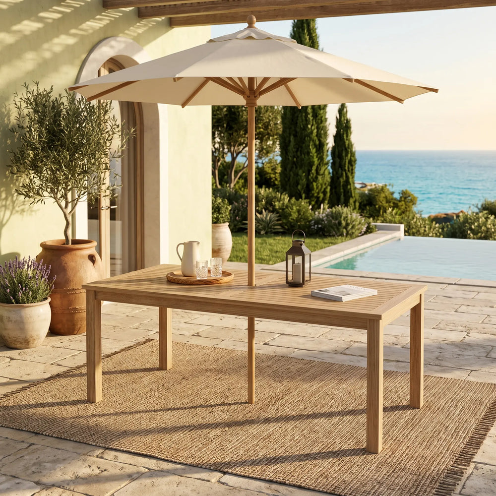 Bahama Rectangular Dining Table in Teak