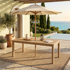 Bahama Rectangular Dining Table in Teak