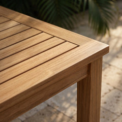 Bahama Rectangular Dining Table in Teak