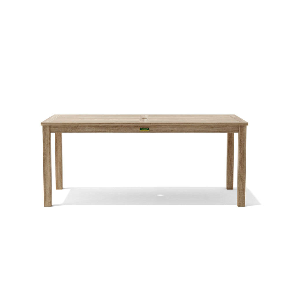 Bahama Rectangular Dining Table in Teak