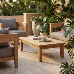 Coronado Rectangular Coffee table in Teak