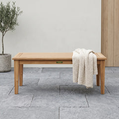 Brianna Rectangular Coffee Table in Teak