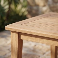 Brianna Rectangular Coffee Table in Teak