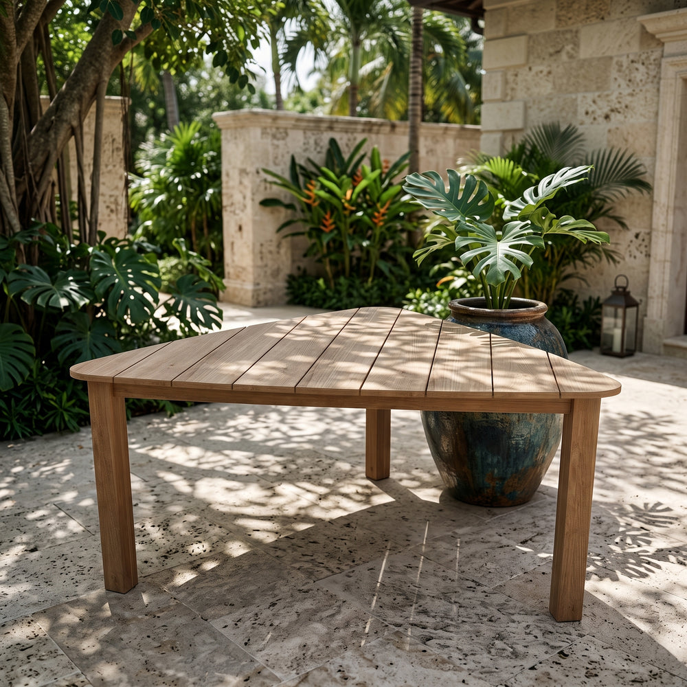 Padua Triangle Table in Teak