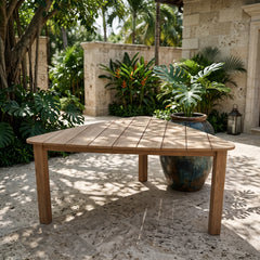 Padua Triangle Table in Teak
