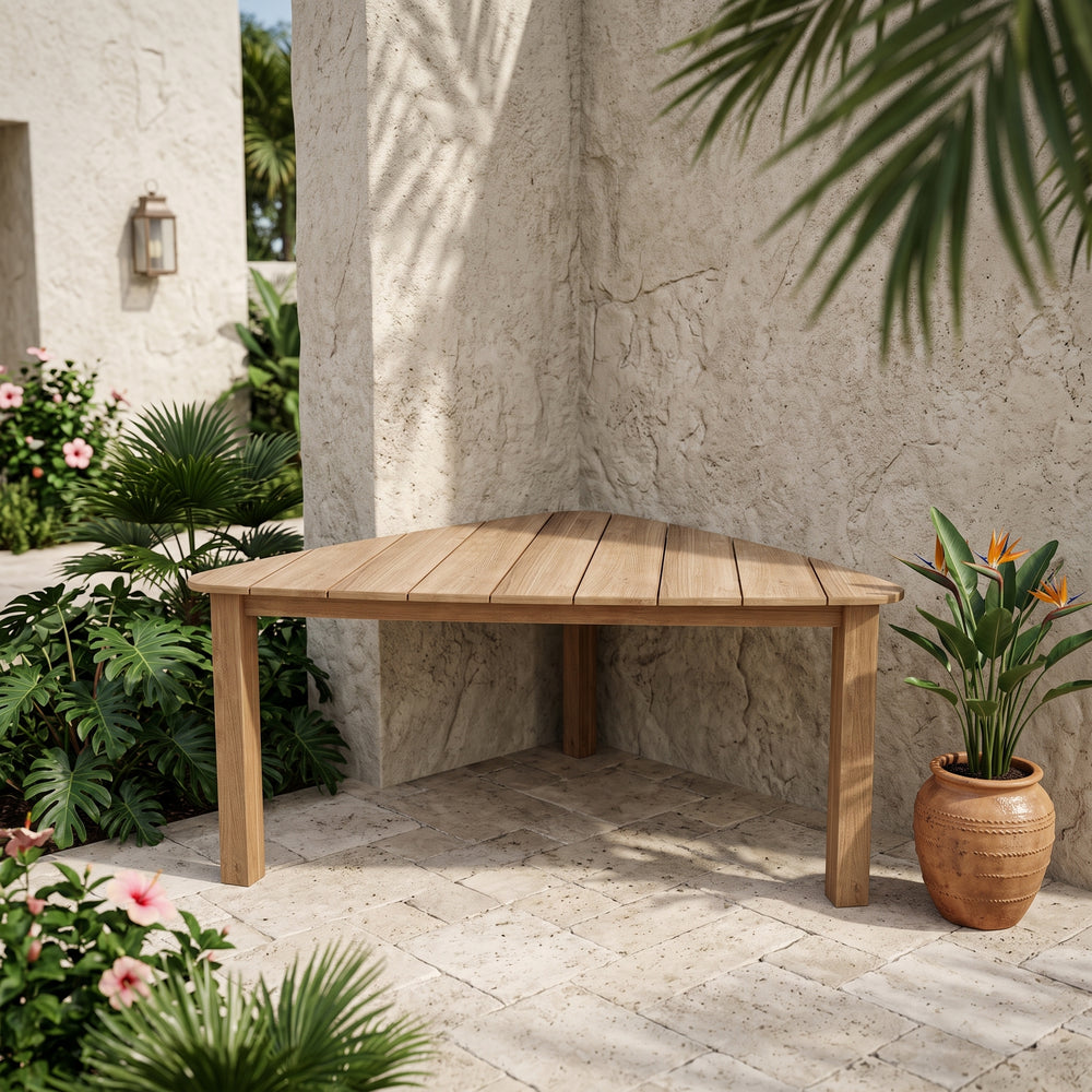 Padua Triangle Table in Teak