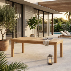 Montage Coffee Table 48"W 24"D 18"H in Teak
