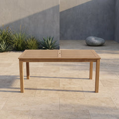 Bahama 65" Rectangular Table in Teak