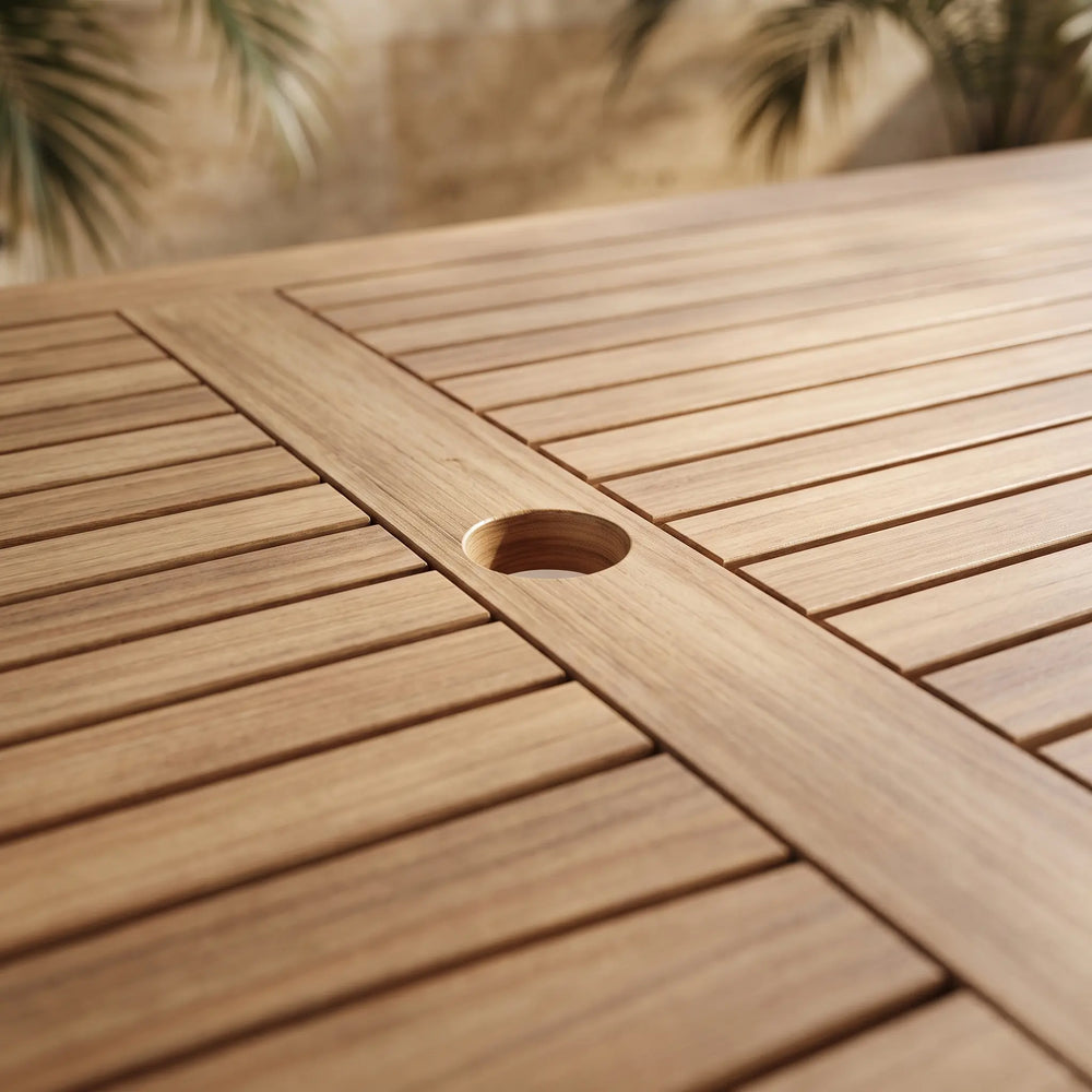 Bahama 65" Rectangular Table in Teak