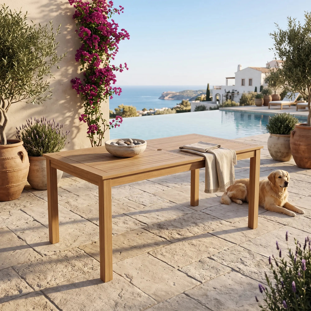 Bahama 65" Rectangular Table in Teak