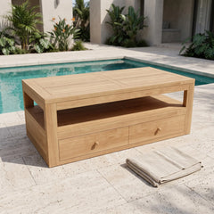 Copacabana Coffee Table in Teak