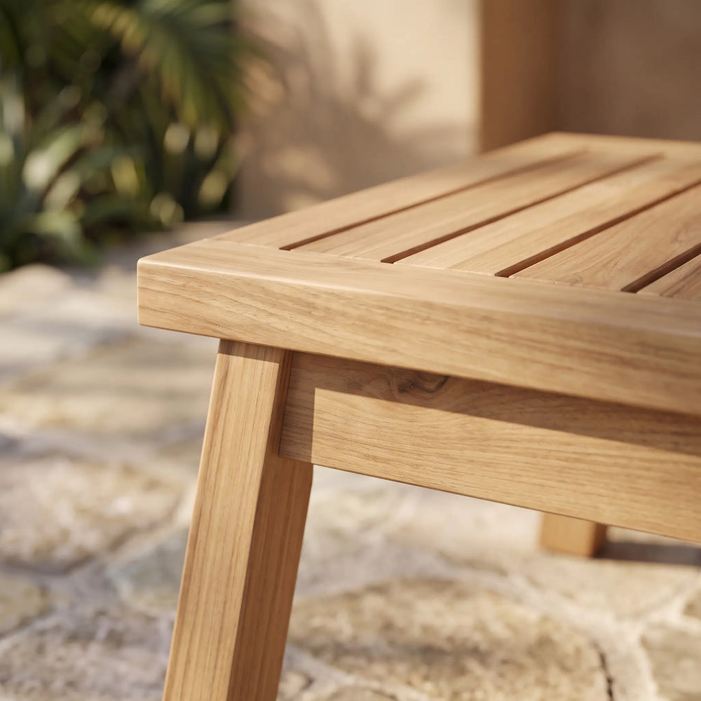 Palermo Rectangular Coffee Table in Teak