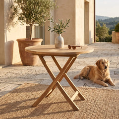 Bahama 35" Round Bistro Folding Table