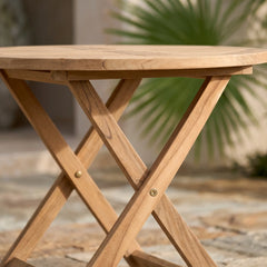 Bahama 35" Round Bistro Folding Table