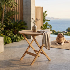 Chester 32" Round Folding Picnic Table